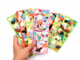 Vinyl sticker sheets with vibrant colorful designs - Sticker Sheet Printing