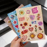 Custom Glitter Sticker Sheets